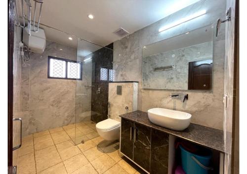 Phòng tắm tại Mountain Glow