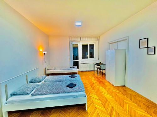 Postel nebo postele na pokoji v ubytování CASA DEL RÍO
