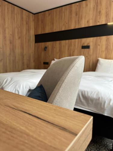 Tempat tidur dalam kamar di Best Western Hotel Vista