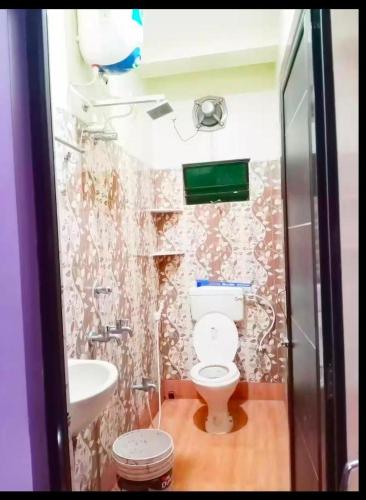 Kúpeľňa v ubytovaní Barsha guest house