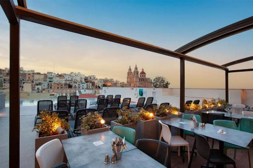 Εστιατόριο ή άλλο μέρος για φαγητό στο Pergola Hotel & Spa