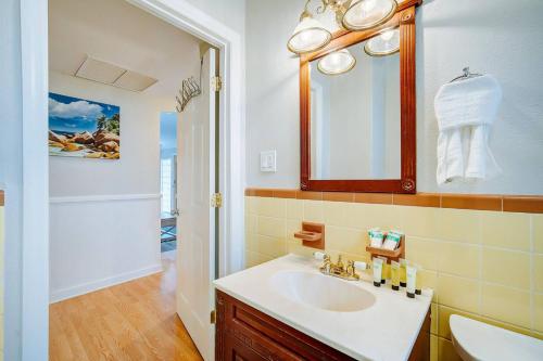 Phòng tắm tại Palm Tree Paradise