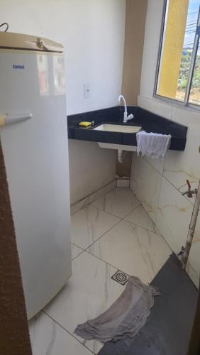 ห้องน้ำของ Apartamento em betim