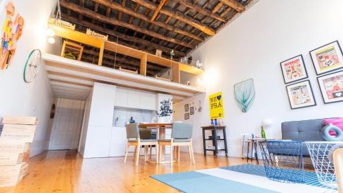 Eccentric Mouzinho Mezzanine by LovelyStay