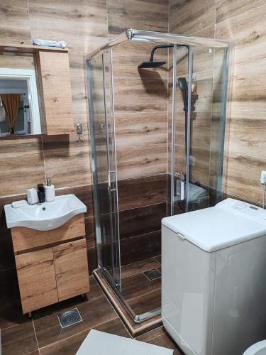 Phòng tắm tại Apartman Divčibarska jela