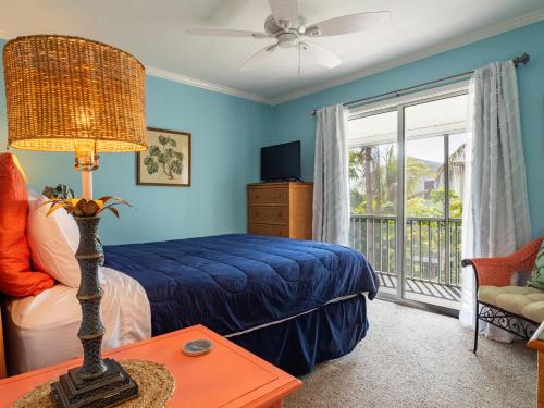 Ένα ή περισσότερα κρεβάτια σε δωμάτιο στο Terrace Condo 6