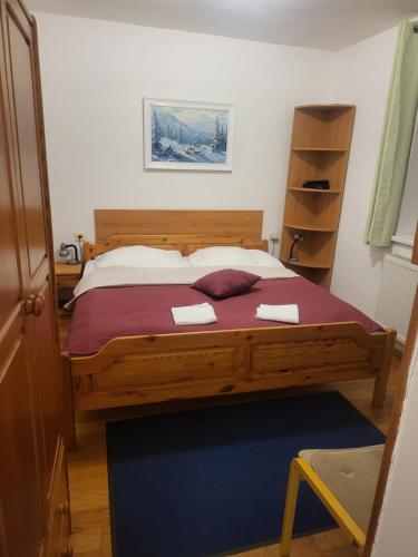 Ein Bett oder Betten in einem Zimmer der Unterkunft Relax Jasna