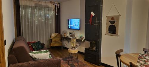 TV a/nebo společenská místnost v ubytování Winter Park Residence Bjelasnica