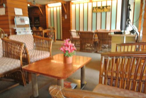 Χώρος καθιστικού στο Anodard Hotel Chiang Mai