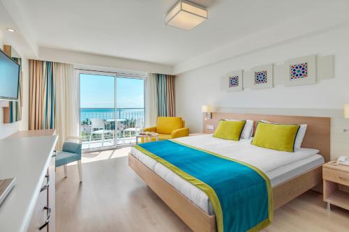 Postel nebo postele na pokoji v ubytování Side Su Hotel - Adult Only (+16)