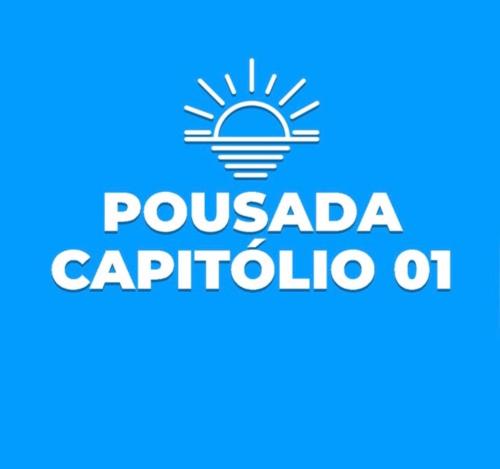 een logo voor de hoofdstad póñez capacilota bij Pousada Capitolio 01 - Canoa Quebrada - hospedagem in Canoa Quebrada