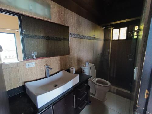 Phòng tắm tại Hacienda Chicá