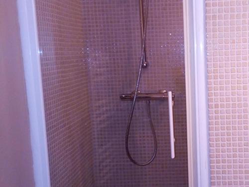 a shower with a hose in a bathroom at Appartement Villard-de-Lans, 2 pièces, 6 personnes - FR-1-689-130 in Villard-de-Lans