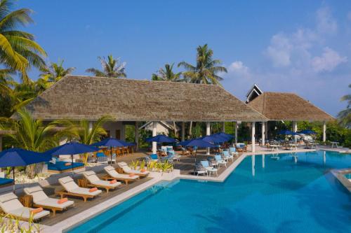 a pool at the resort at Emerald Faarufushi Resort & Spa - Deluxe All Inclusive in Raa Atoll