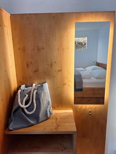 appartementsKOFLERにあるベッド