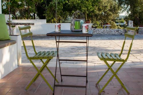 Relais Trulli Le Iconeにあるパティオまたは屋外エリア