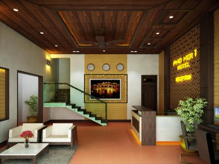 Khu vực sảnh/lễ tân tại Pho Hoi 1 Hotel