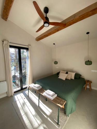 Cama ou camas em um quarto em Felix - Maison d'hôtes