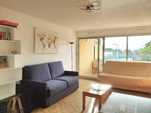 Кът за сядане в Appartement Bormes-les-Mimosas-La Favière, 1 pièce, 4 personnes - FR-1-251-130