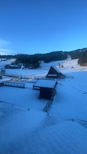 Photo de la galerie de l'établissement T2 cabine vue montagne, à Puyvalador