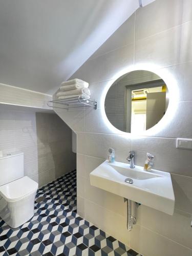 Kúpeľňa v ubytovaní La Villa del Sastre