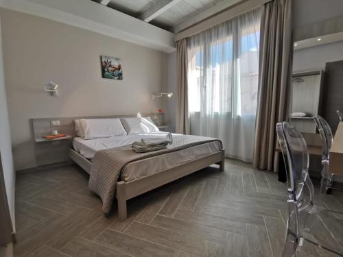 Postel nebo postele na pokoji v ubytování Green Guest House