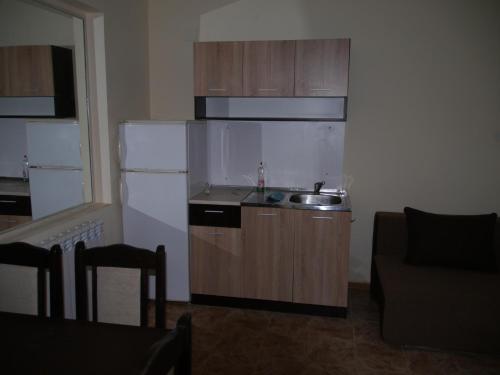 Dapur atau dapur kecil di Hotel Bavaria