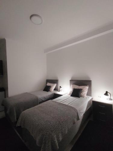 Cama o camas de una habitación en Apartman Centar Ivanjica