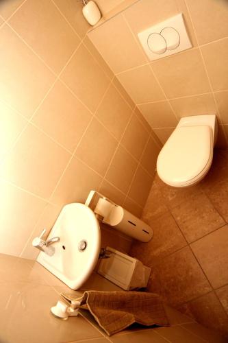  Gozsdu Apartment -  Chambre  photo :   Tea/Coffee maker    Minibar    Bath                           