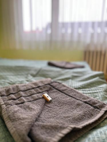 Postel nebo postele na pokoji v ubytování Backstage