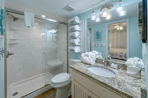 Koupelna v ubytování Seaside Beach & Racquet Club 4711