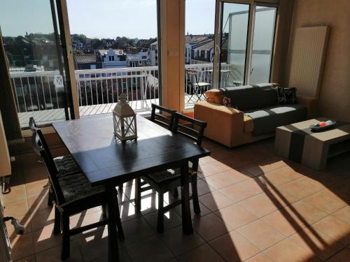 Ban công/sân hiên tại Les Terrasses de Marcq