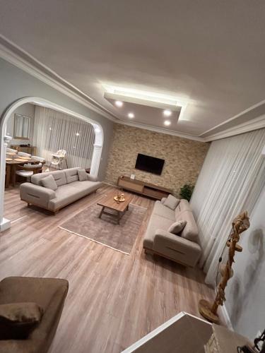 Posezení v ubytování Villa Five Star