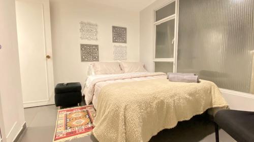 Cama o camas de una habitación en Apartamento en Milán