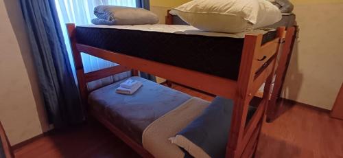 Bunk bed o mga bunk bed sa kuwarto sa Casa céntrica compartida