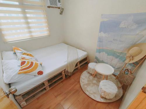 Cama o camas de una habitación en Davao Condo 2BR Pool Wifi Netflix