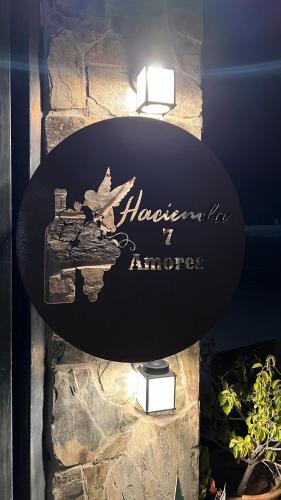 Certifikát, hodnocení, plakát nebo jiný dokument vystavený v ubytování HACIENDA 7 AMORES