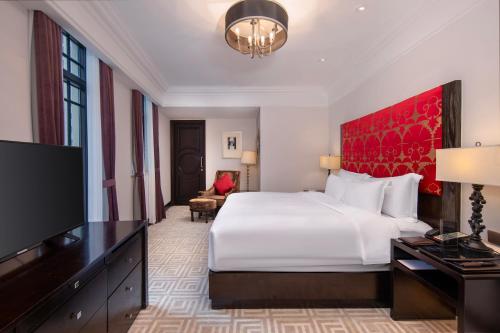 Un ou plusieurs lits dans un hébergement de l'établissement The Yangtze Boutique Shanghai
