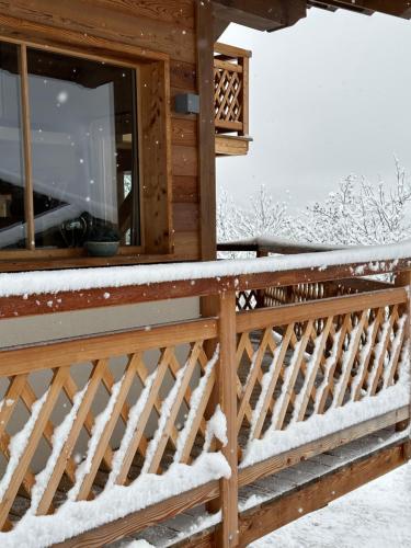 Chalet neuf La Perle du Perron v zimě