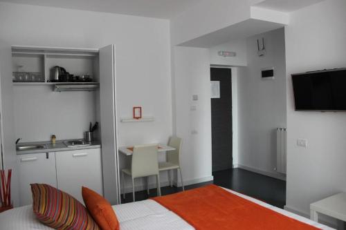 Plano de Living Aparthotel