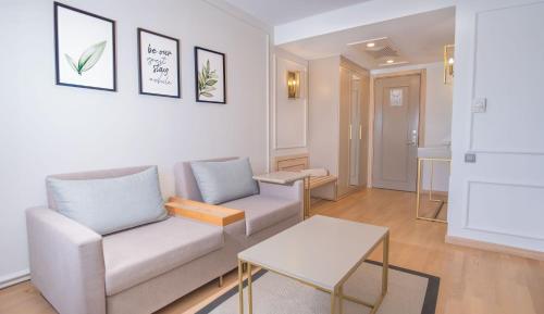 Χώρος καθιστικού στο Miramare Queen Hotel - Ultra All Inclusive