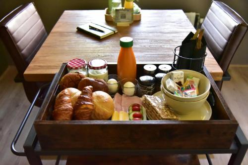 Mad på bed and breakfast-stedet eller i nærheden