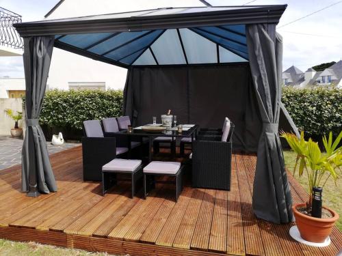 Maison de 3 chambres a Le Croisic a 200 m de la plage avec jardin clos et wifi