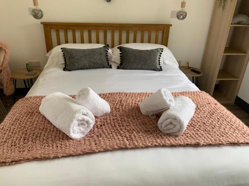 Ένα ή περισσότερα κρεβάτια σε δωμάτιο στο The Old Egg Shed