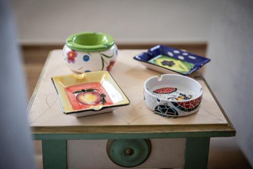 La casa del pittore Squillantini suiteにあるコーヒーまたはお茶