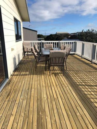 Un balcón o terraza de Beach Hideaway