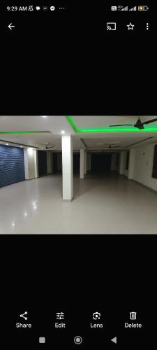 a picture of a room with a green light at Shaurya Villa Guest House in Dānāpur