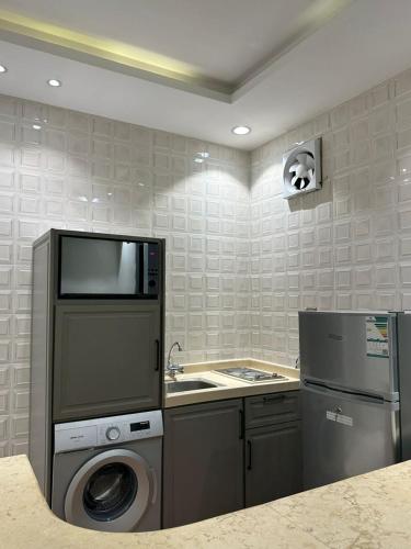 Dapur atau dapur kecil di حكاية مسكن