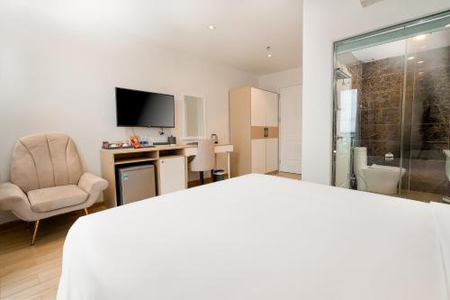 Dapur atau dapur kecil di RHM Luxury Hotel And Suite