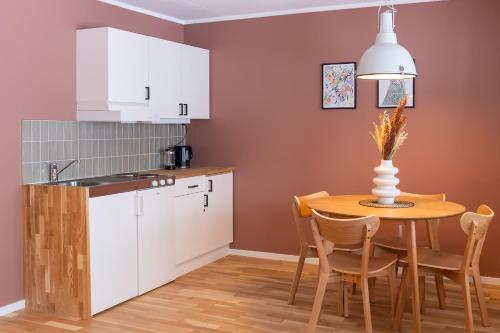 Una cocina o zona de cocina en Glaskogen Apartments